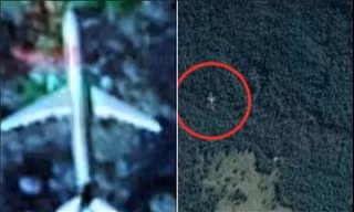 Máy bay “ma” bí ẩn trên Google Maps: Không thuộc đường bay nào, không phải bị rơi, sự thật là gì?