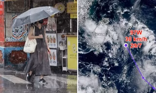 Bão Gaemi vừa tan, một vùng áp thấp mới lại hướng đến Đài Loan, có thể thành bão