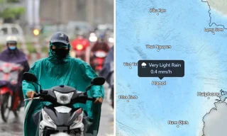 Không khí lạnh về miền Bắc sớm hơn dự báo, Hà Nội sẽ mưa hơn và rét hơn