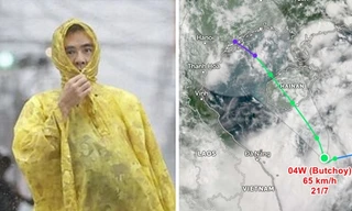 Cơn bão số 2 hình thành và thay đổi đường đi, có khả năng đổ bộ miền Bắc nước ta