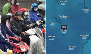 Ngày nào nồm ẩm cao điểm ở miền Bắc và Hà Nội có khả năng mưa nhiều nhất?