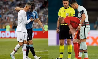 Là người đầu tiên có mặt khi cầu thủ đội bạn bị đau, Cristiano Ronaldo là một huyền thoại
