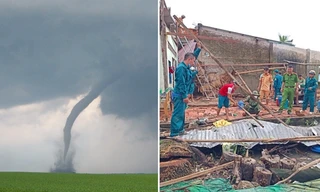 Lốc xoáy làm tốc mái, sập nhà ở Kiên Giang: Dấu hiệu nhận biết sắp có lốc xoáy?