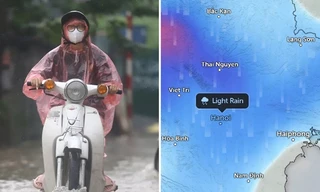Miền Bắc lại sắp có đợt mưa diện rộng, hôm nào Hà Nội dịu mát, có mưa?