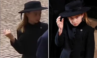 Công chúa Charlotte chỉ hất tóc mà khiến ai cũng trầm trồ: “Phong cách quý tộc là đây”