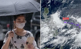 Vùng áp thấp gần Philippines tăng khả năng thành cơn bão đầu tiên của năm nay