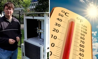 Trung Quốc: Ghi nhận nhiệt độ tăng vọt, hóa ra có người đốt lửa dưới lều khí tượng