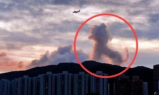 Đám mây hình chú chó xuất hiện ở Hong Kong giữa đợt nóng kỷ lục là hiện tượng gì?