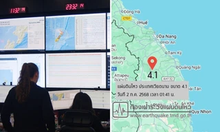 Cơ quan khí tượng Thái Lan thông báo vừa ghi nhận động đất ở Việt Nam