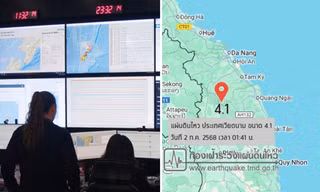 Cơ quan khí tượng Thái Lan thông báo vừa ghi nhận động đất ở Việt Nam