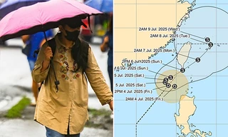 Vùng áp thấp “ghé” vào Biển Đông và sắp mạnh lên, dự báo đường đi thế nào?