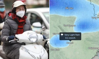 Thủ đô Hà Nội sẽ mưa mấy ngày trong đợt rét đậm rét hại và hôm nào mưa nhiều nhất?