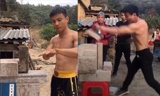 Chàng trai gây tranh cãi vì có thể biểu diễn Nhất Thốn Quyền như huyền thoại Lý Tiểu Long