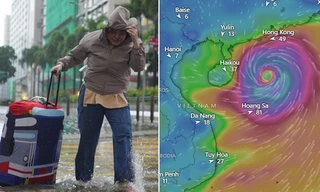 Vùng áp thấp gần Philippines được dự báo sẽ đi vào Biển Đông và mạnh lên