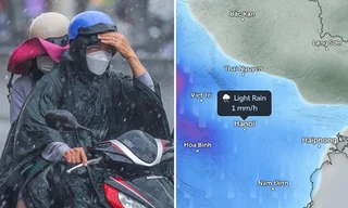 Gió Đông Bắc đã về gây mưa ở miền Bắc, dự báo Hà Nội mưa nhiều vào hôm nào?