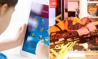 Hai cha con bị tai nạn máy bay được cứu thoát ngoạn mục vì cô con gái… ham chơi iPad