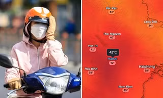 Miền Bắc tăng nhiệt, dự báo ngày 19/6 Hà Nội lại nắng nóng vượt ngưỡng 40 độ