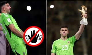 Thủ môn Argentina giải thích về hành động “khiếm nhã” khi nhận giải thưởng Găng Tay Vàng