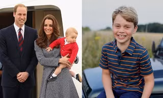 Gia đình William - Kate đăng ảnh mừng Hoàng tử George 8 tuổi, xuất hiện chi tiết đặc biệt