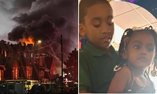 Bé trai 10 tuổi ở Mỹ cứu em gái khi thấy máy bay rơi, chấp nhận mình bị thương