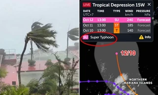 Ngay đằng sau cơn bão số 4 là một áp thấp nhiệt đới, dự báo sớm thành siêu bão