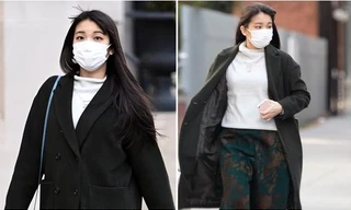 Cựu Công chúa Mako cầm quà Giáng sinh ra phố: Phong cách thay đổi nhưng ánh mắt vẫn như cũ