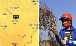 Hết rét đậm rét hại, thời tiết miền Bắc thay đổi hẳn từ giờ đến Tết ông Công ông Táo