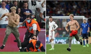 Cổ động viên nhào vào sân trong trận chung kết EURO 2020 là ai, anh ta có mục đích gì?