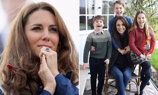 Vì sao Công nương Kate Middleton không đeo nhẫn cưới trong hình ảnh mới công bố?