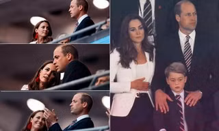 Bị “quay lén” trong trận chung kết EURO, vì sao nhà William - Kate được khen ngợi hết lời?
