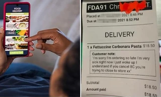 Khách mua hàng xin lỗi quán ăn vì đặt đồ muộn sát giờ đóng cửa, chuyện sau đó rất bất ngờ