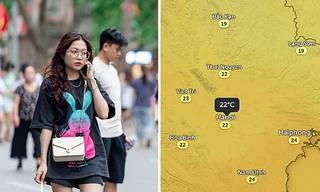 Gió Đông Bắc sắp về miền Bắc, Hà Nội có thể giảm 15 độ C chỉ trong nửa ngày