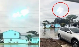 Hai quả cầu lửa "chạy" trên đường dây điện, được giải thích là hiện tượng gì?