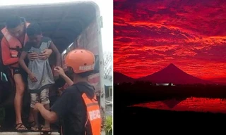 Bầu trời đỏ rực ở Philippines trước khi siêu bão đổ bộ được giải thích thế nào?