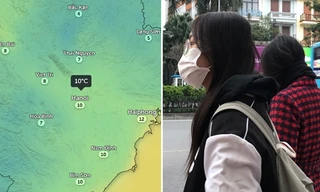 Nhiệt độ Hà Nội sẽ giảm xuống mức thấp nhất còn mấy độ trước khi tăng trở lại?