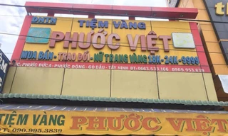 Tiệm vàng bị trộm đột nhập rạng sáng ngày 30/9.