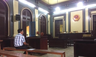 Ông Phạm Văn Thành tại tòa. Ảnh: Tân Châu