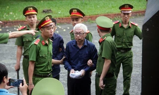 Ông Trần Phương Bình tại tòa. Ảnh: Tân Châu