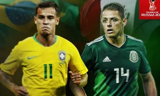 [Infographics] Brazil vs Mexico: Hồi hộp chờ 'địa chấn'