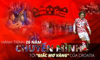 [eMagazine] ĐT Croatia: 20 năm lạc lối tới 'giấc mơ vàng' World Cup