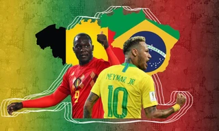 [Infographics] Brazil vs Bỉ: Cuộc chiến một mất một còn
