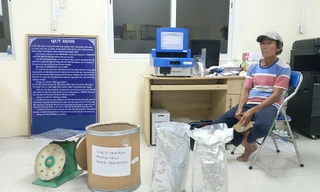 Thu hàng chục kg ma tuý cất giấu trong kho hàng gần biên giới An Giang