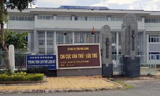 Chi cục Văn thư - Lưu trữ tỉnh Hậu Giang. Ảnh Nhật Huy