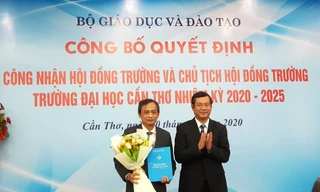 Công bố Quyết định công nhận Hội đồng Trường Đại học Cần Thơ
