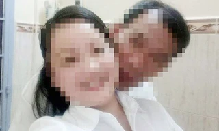 Hình ảnh gần gũi giữa ông L. và bà O. 