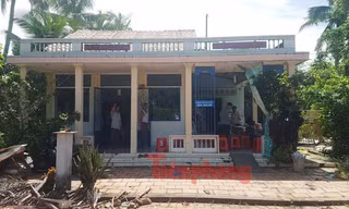 Căn nhà xảy ra vụ án. Ảnh Nhật Huy