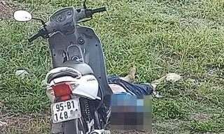 Hiện trường nơi phát hiện thi thể nam thanh niên