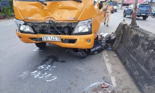 Hai chị em thương vong khi đang trên đường đi đám tang