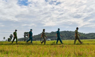 Kiên Giang tăng cường lực lượng hỗ trợ phòng chống dịch tuyến biên giới Tây Nam 