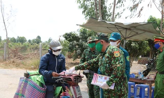 Xử phạt 18 trường hợp nhập cảnh trái phép qua biên giới giữa dịch COVID-19